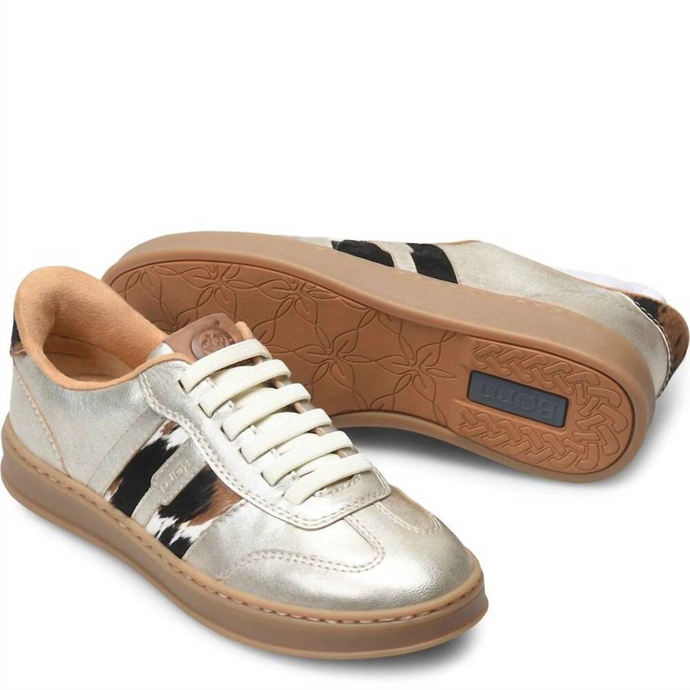 NEW BORN women's amari shoes in light gold